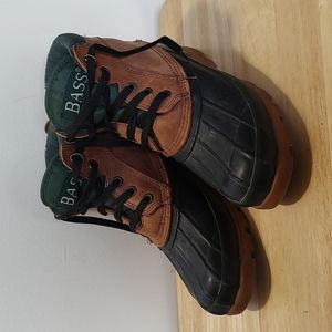 G.H. Bass & Co. Brown and Black Winter Boots